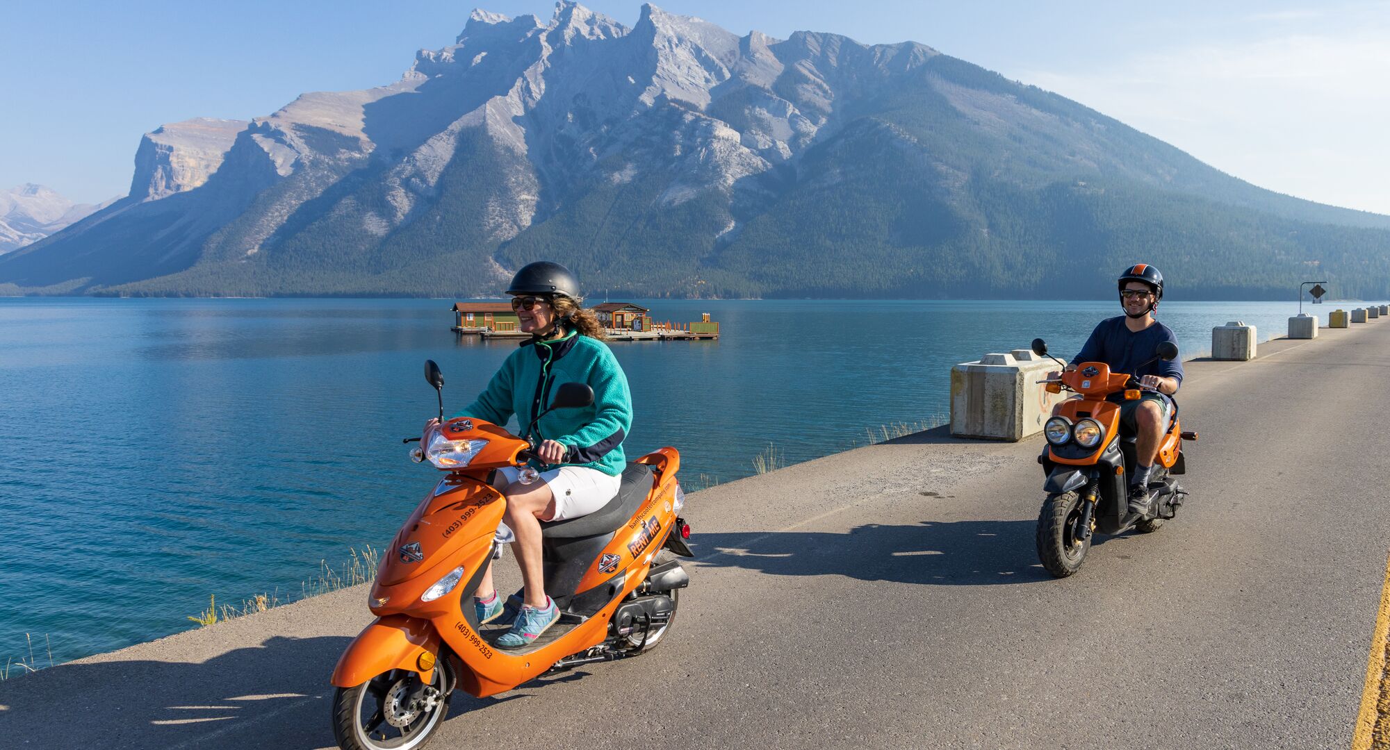 Explore Banff on Scooter
